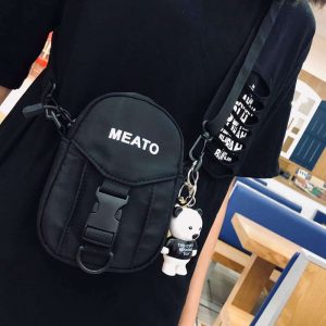 Feedback Túi đeo chéo Meato kèm móc khóa gấu 2