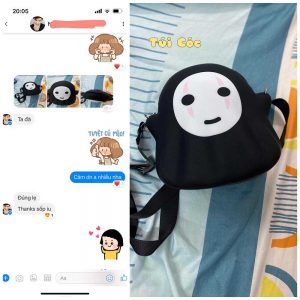 Feedback Túi đeo chéo mini vô diện