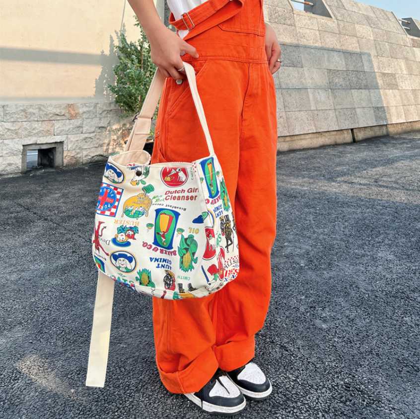 Tote hoa tiết 2 Tote hoa tiết - Ảnh 2