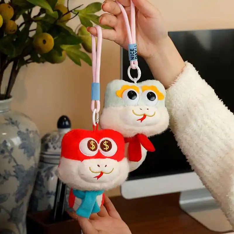 Móc khóa Rắn bông
