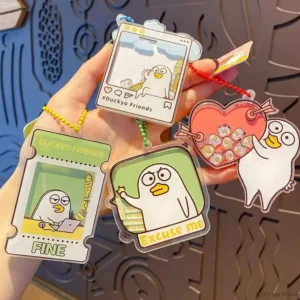 Móc khóa lắc con vịt