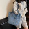 Tote jean nơ 8 381 8
