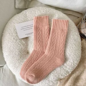Vớ hồng trơn/sọc
