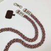 Dây đeo điện thoại/túi bện phối màu 7 20 3