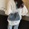 Tote jean gập 13 384 10