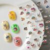 Sticker nail, sổ, điện thoại, dán mặt,... 50 1 13