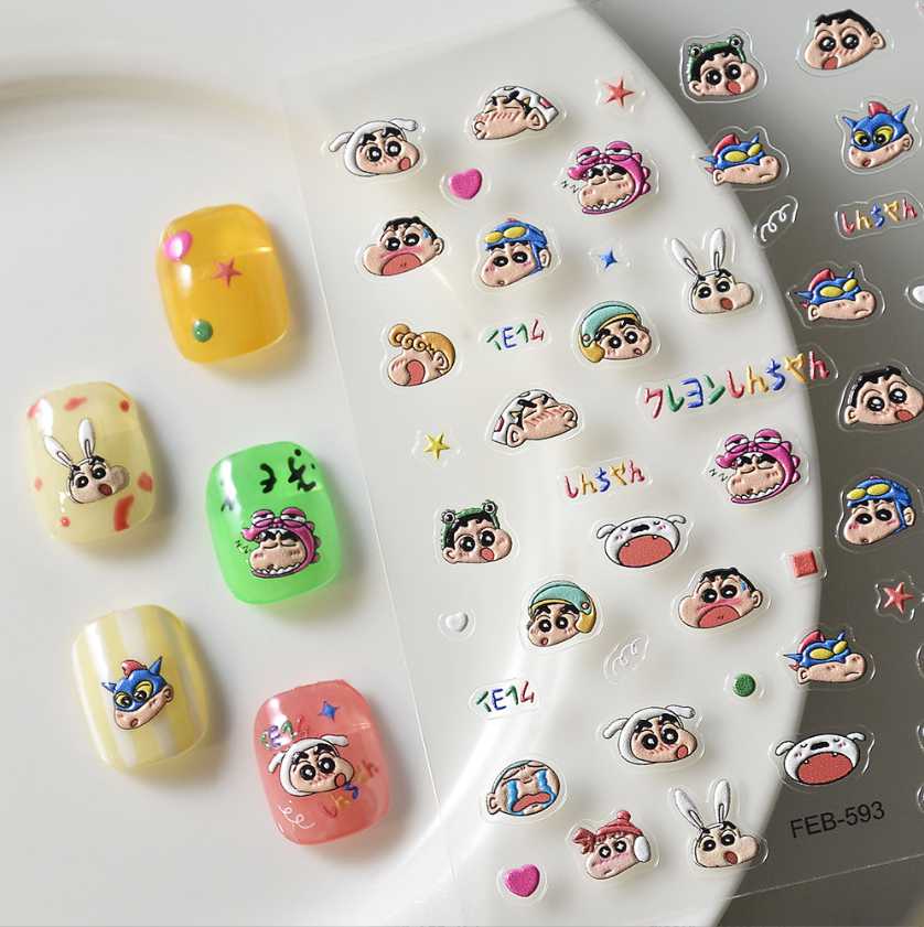 Sticker nail, sổ, điện thoại, dán mặt,... 15 Sticker nail, sổ, điện thoại, dán mặt,... - Ảnh 15