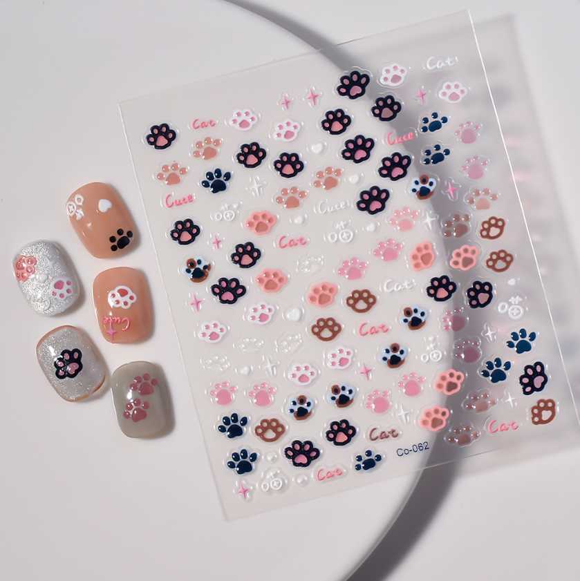 Sticker nail, sổ, điện thoại, dán mặt,... 18 Sticker nail, sổ, điện thoại, dán mặt,... - Ảnh 18