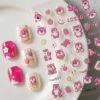 Sticker nail, sổ, điện thoại, dán mặt,... 54 1 17