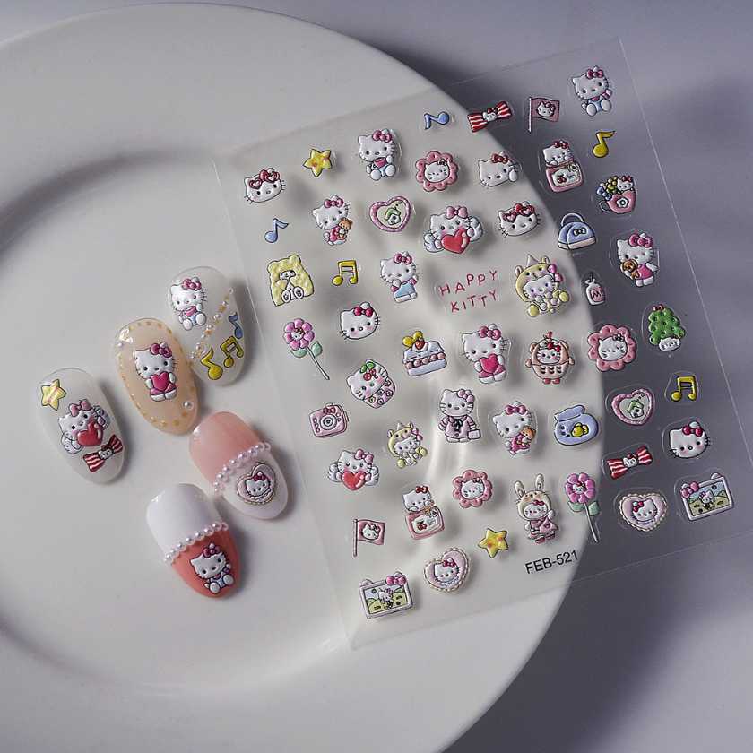 Sticker nail, sổ, điện thoại, dán mặt,... 21 Sticker nail, sổ, điện thoại, dán mặt,... - Ảnh 21