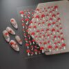 Sticker nail, sổ, điện thoại, dán mặt,... 59 1 22