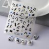 Sticker nail, sổ, điện thoại, dán mặt,... 62 1 25