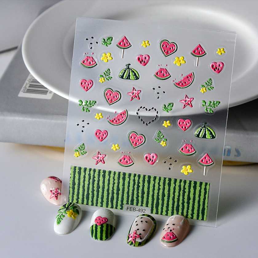 Sticker nail, sổ, điện thoại, dán mặt,... 5 Sticker nail, sổ, điện thoại, dán mặt,... - Ảnh 5
