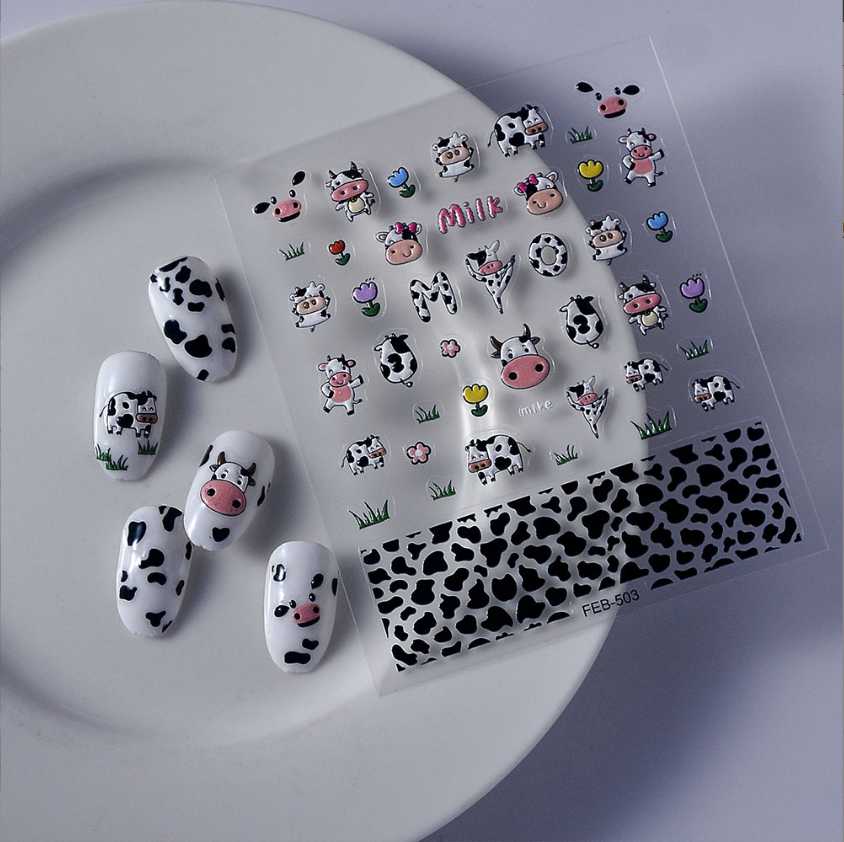 Sticker nail, sổ, điện thoại, dán mặt,... 6 Sticker nail, sổ, điện thoại, dán mặt,... - Ảnh 6