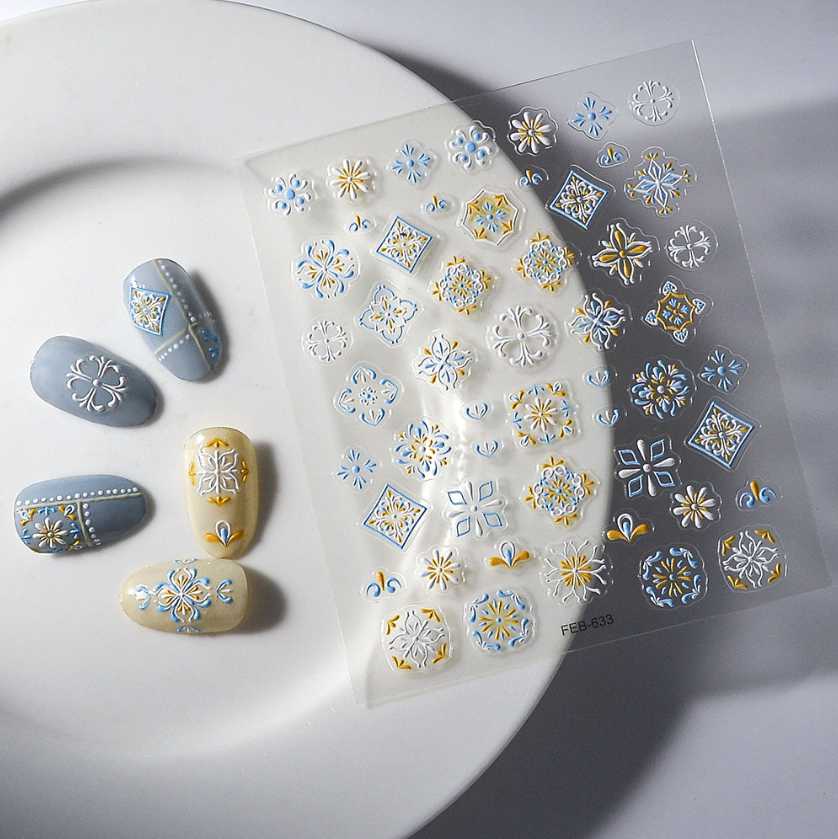 Sticker nail, sổ, điện thoại, dán mặt,... 11 Sticker nail, sổ, điện thoại, dán mặt,... - Ảnh 11