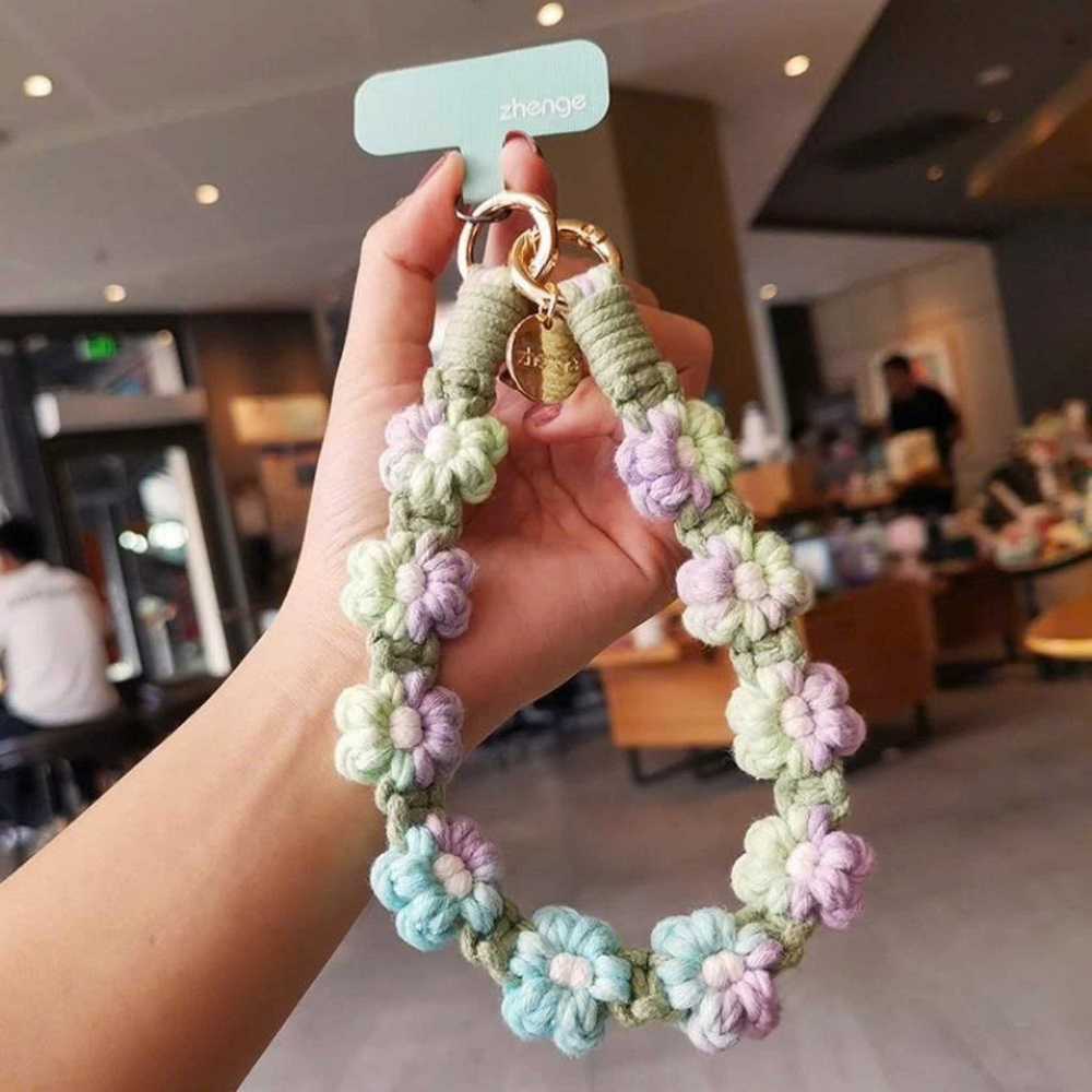 Dây móc điện thoại hoa 2 24 1