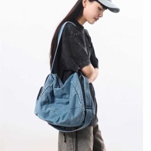 Tote jean kẹp nách 34