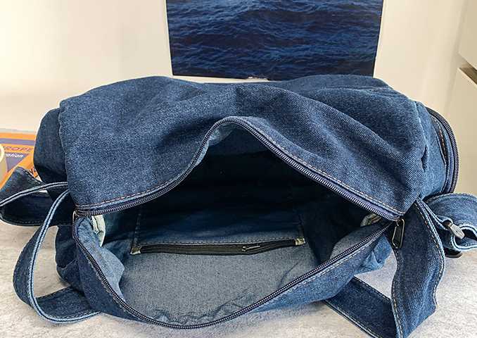 Tote jean kẹp nách 34 9 Tote jean kẹp nách 34 - Ảnh 9