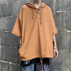 Áo nón tay lửng rút