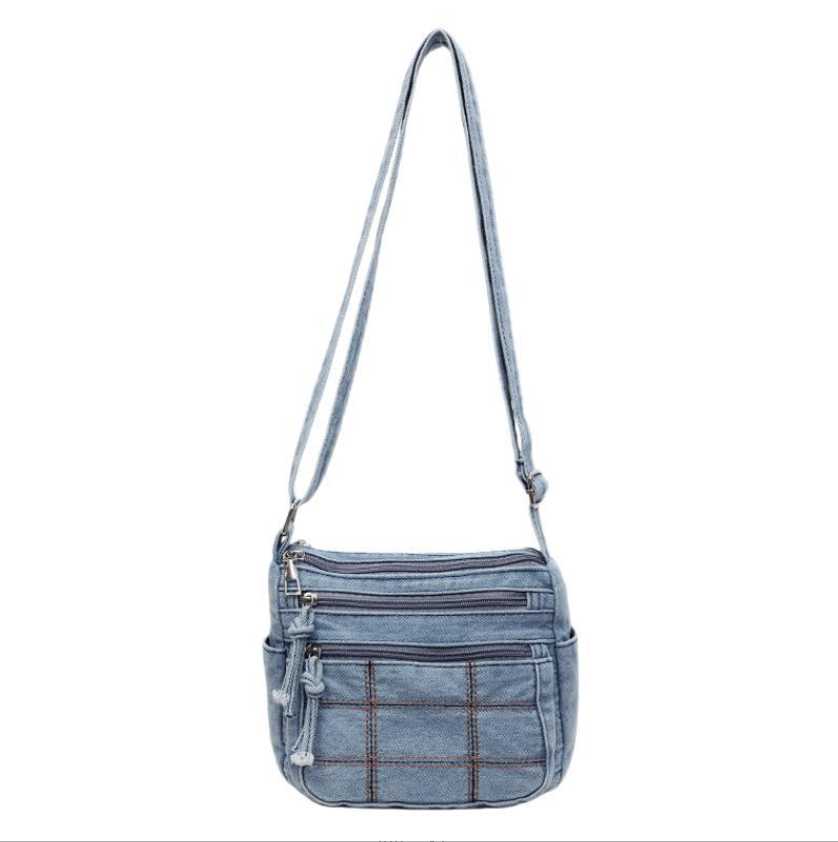 Mini jean viền chỉ 5 Mini jean viền chỉ - Ảnh 5