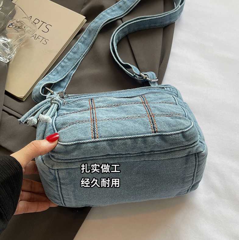 Mini jean viền chỉ 8 Mini jean viền chỉ - Ảnh 8