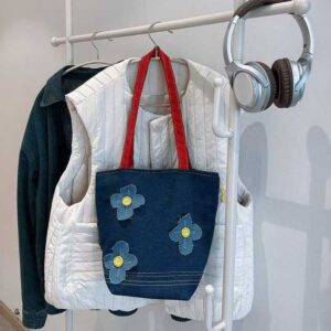Tote jean hoa