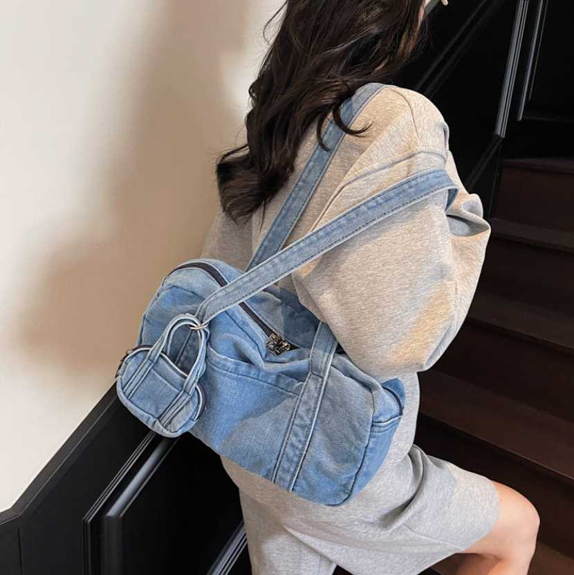Kẹp nách jean mum babe 4 Kẹp nách jean mum babe - Ảnh 4