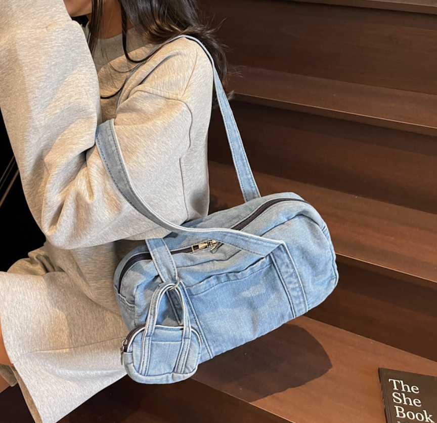 Kẹp nách jean mum babe 6 Kẹp nách jean mum babe - Ảnh 6