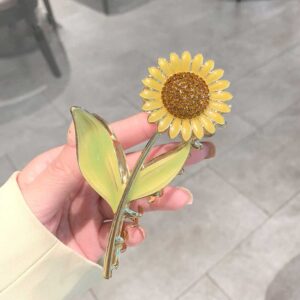 Kẹp tóc khoa hương dương