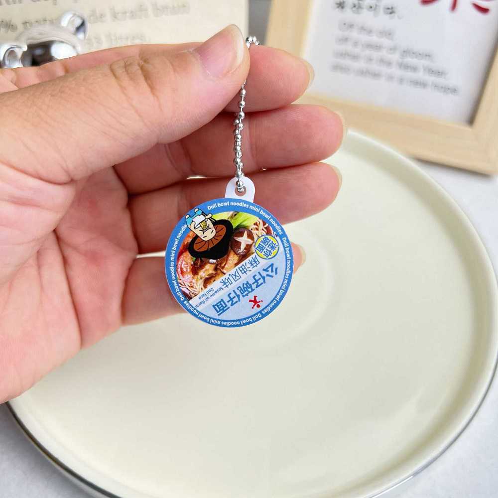 Móc khóa hộp mì có mì bên trong 4 Móc khóa hộp mì có mì bên trong - Ảnh 4