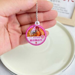 Móc khóa hộp mì có mì bên trong