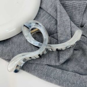 Kẹp tóc xà cừ quắn quéo
