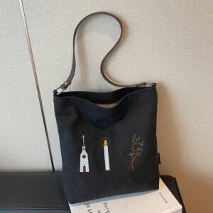 Tote lá cây dây da