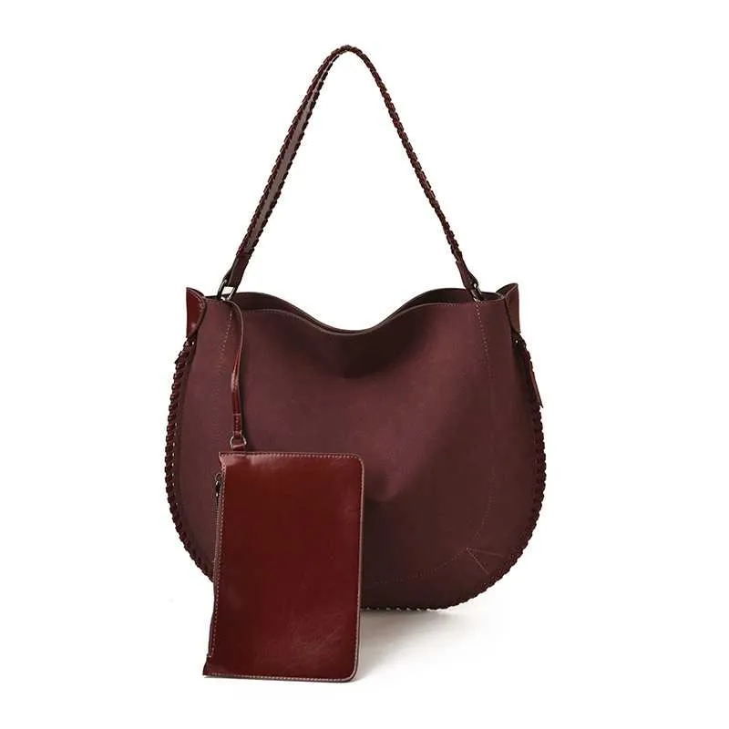 Tote bầu viền bện