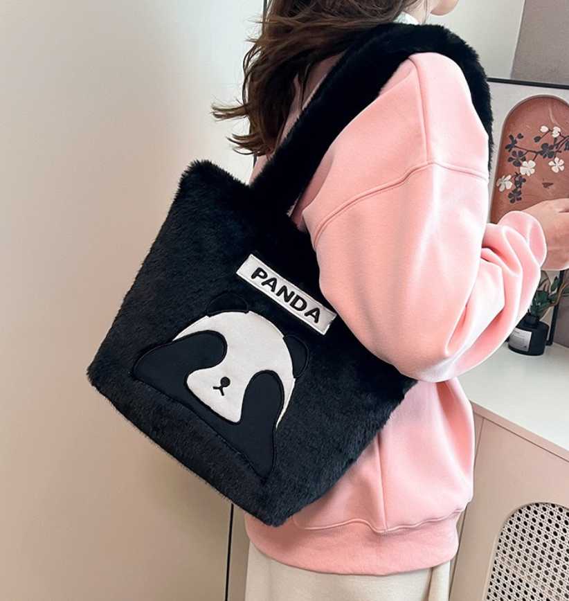 Tote panda bông 2 Tote panda bông - Ảnh 2