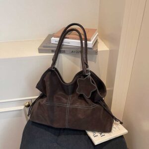 Tote da viền chỉ rút 2B