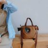 Túi xách gà con thổ cẩm 23 597 10