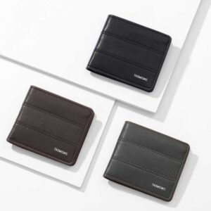 Ví gập viền chỉ