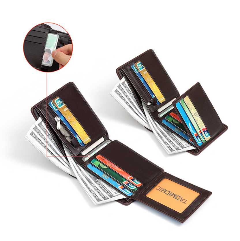 Ví gập viền chỉ 2 Ví gập viền chỉ - Ảnh 2