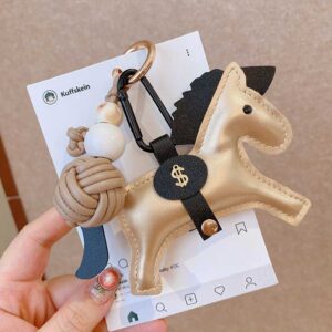 Bộ móc khóa handmade ngựa tiền