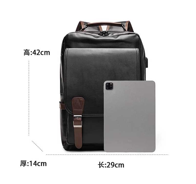 Balo da viền nâu 63 9 Balo da viền nâu 63 - Ảnh 9