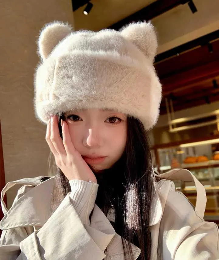 Nón chụp tai bông