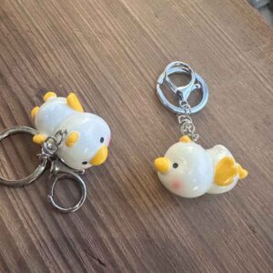 Móc khóa vịt có cánh
