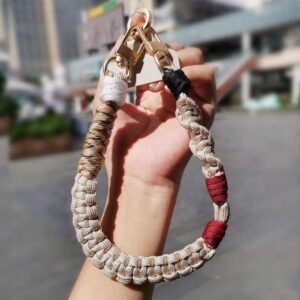 Móc điện thoại/móc chìa khóa bện đủ kiểu phối màu đủ kiểu