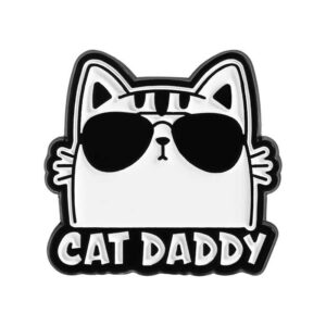 Pin cài trang trí túi, balo, áo, nón… cat daddy