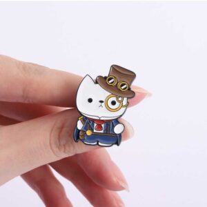 Pin cài trang trí túi, balo, áo, nón… thám tử