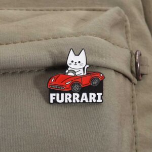 Pin cài trang trí túi, balo, áo, nón… Furrari