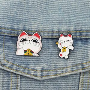 Pin cài túi, balo, áo...mèo