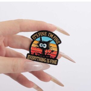 Pin cài trang trí túi, balo, áo, nón... im fine