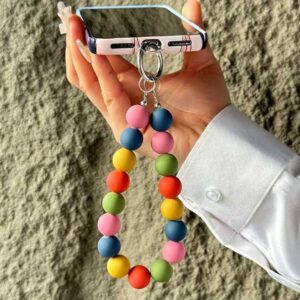 Móc điện thoại/ móc chìa khóa hạt màu sắc